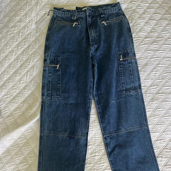 WeWoreWhat Utility Jeans - Picture 3 of 7
